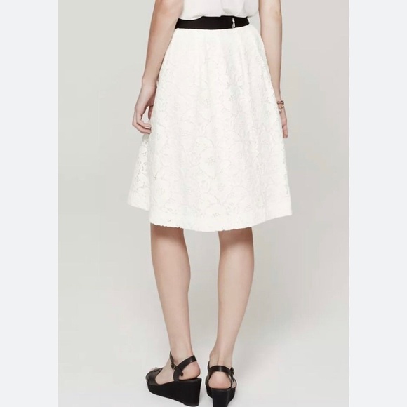 NWOT Ann Taylor LOFT Lace Chic A-Line Skirt - Picture 2 of 13